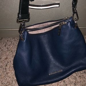 Blue Michael Kors crossbody bag